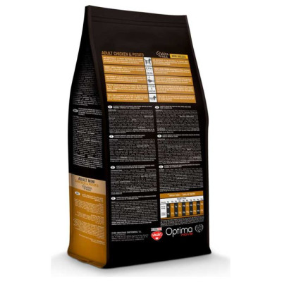 Optimanova Adult Mini GF Chicken & Potato 8 kg
