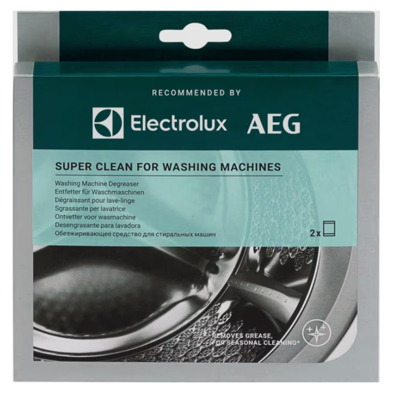 Electrolux Super Clean attaukotājs veļas ma&scaron;īnām, 2 gab. - M2WCP051
