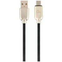 Gembird USB Male - Micro USB Male Premium rubber 2m Black