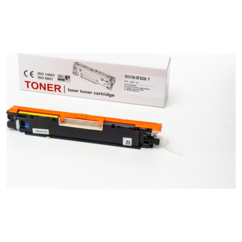 HP CE312A/CF352A (F1EU) | Y | 1K | Toner cartridge for HP CE312A-F1EU-TONER-CARTRIDGE