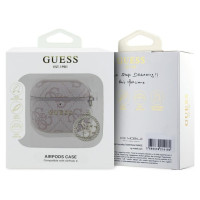Guess 4G Strass Charm Case for AirPods 4 - Pink