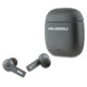 Karl Lagerfeld Metal Printed Logo ANC/ENC Headphones - Black