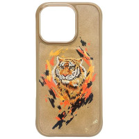 Nimmy Tiger MagSafe case for iPhone 16 Pro Max - brown