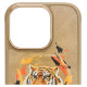 Nimmy Tiger MagSafe case for iPhone 16 Pro Max - brown