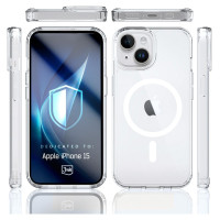 3Mk Protection 3mk Armor MagCase for iPhone 15 - transparent