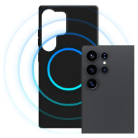 3Mk Protection 3mk Hardy MagSilicone Case for Samsung Galaxy S25 Ultra - Black