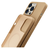 3Mk Protection 3mk Hardy Silicone MagCase for iPhone 15 Pro Max - Gold