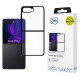3Mk Protection 3mk Satin Armor Case+ for Samsung Galaxy Z Flip 7 - Transparent Black