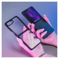 3Mk Protection 3mk Satin Armor Case+ for Samsung Galaxy Z Flip 7 - Transparent Black