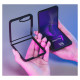 3Mk Protection 3mk Satin Armor Case+ for Samsung Galaxy Z Flip 7 - Transparent Black