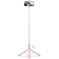 Tech-Protect Selfie Stick Tech-Protect L09S with Tripod - Pink