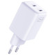 3Mk Protection 3mk Hyper Charger PD 45W QC4+ PPS 2C Super-Fast Charge 2.0 Wall Charger - White