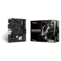Biostar Mainboard|BIOSTAR|AMD B550|SAM4|Micro-ATX|Memory DDR4|Memory slots 2|2xPCI-Express 3.0 1x|1xPCI-Express 3.0 16x|1xPCI-Express 4.0 16x|1xM.2|1x15pin D-sub|1xHDMI|8xUSB 2.0|4xUSB 3.2|1xPS/2|1xRJ45|3xAudio port|B550MHP