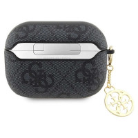 Guess GUAP2G4GSMK AirPods Pro 2 cover black/black 4G Charm Collection