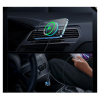 Baseus MagSafe 15W USB C 25W Baseus CW01 inductive car charger - black