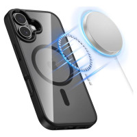 Tech-Protect MagMat MagSafe Case for iPhone 17 - Clear Black