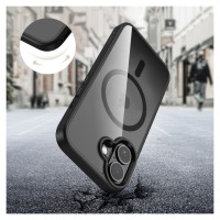 Tech-Protect MagMat MagSafe Case for iPhone 17 - Clear Black