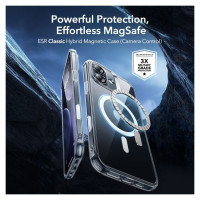 ESR Classic Hybrid MagSafe + Tempered Glass Set for iPhone 17 - Clear