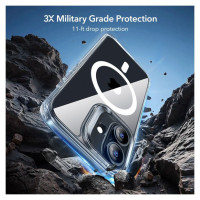 ESR Classic Hybrid MagSafe + Tempered Glass Set for iPhone 17 - Clear