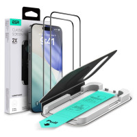 ESR UltraFit Tempered Glass 2-pack for iPhone 17 Air - transparent