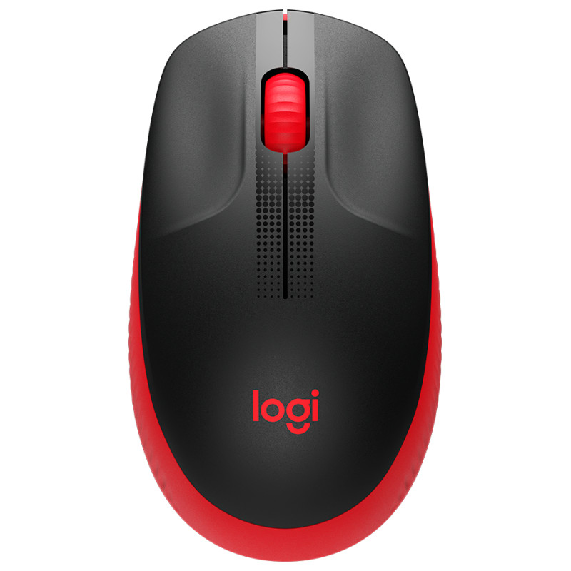 Logitech M190 Wireless Mouse - RED