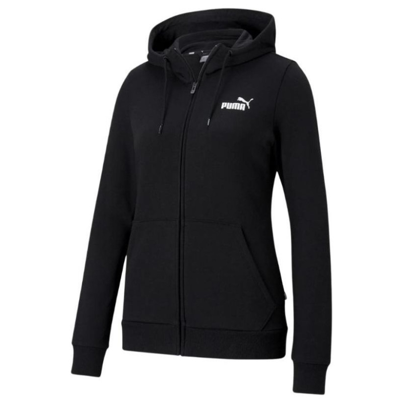 Puma ESS Small Logo Full-Zip Hoodie TR W 586813 01 (S)
