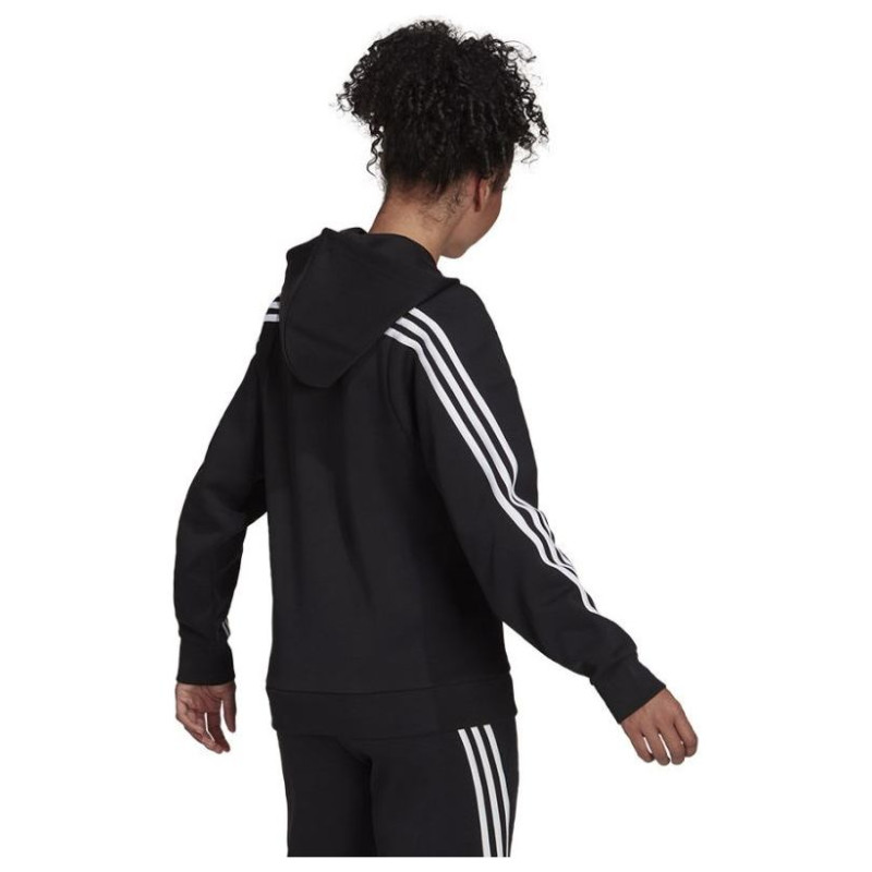 Adidas FI 3 Stripes Full-Zip Reg Sweatshirt W H57287 (XS)