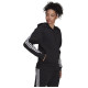 Adidas FI 3 Stripes Full-Zip Reg Sweatshirt W H57287 (XS)