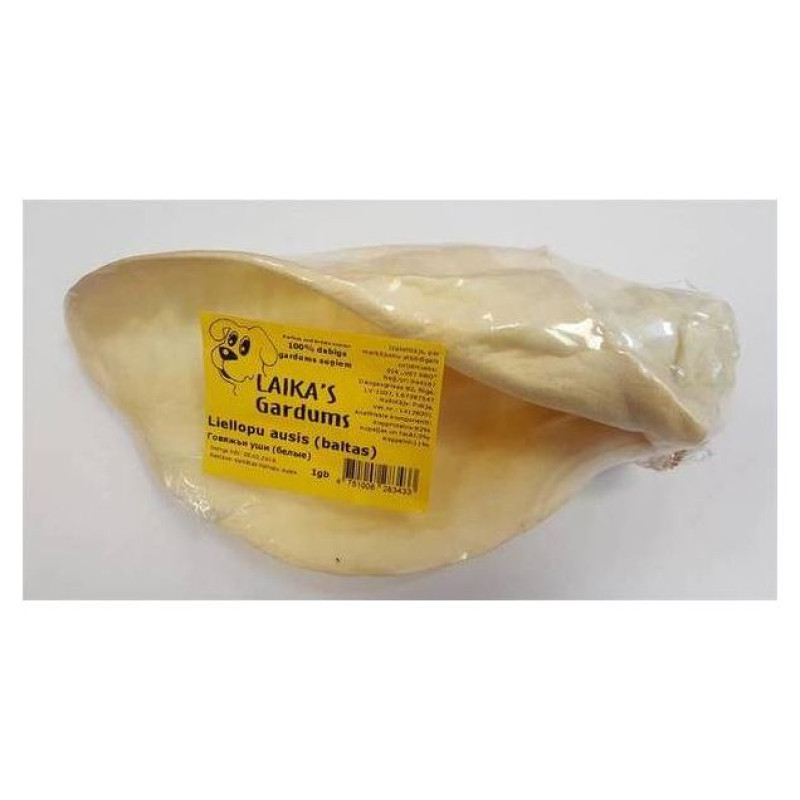 Laikas Gardums Liellopu ausis (baltas), gab.