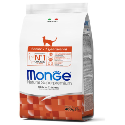 Monge Cat Senior Rich in Chicken 0,4 kg