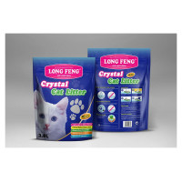 Long Feng Silica gel cat litter Long Feng Lavender 3,8l - silikona smiltis
