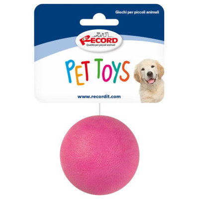 Record Rotaļlieta suņiem Gumijas Bumba d=6,5cm