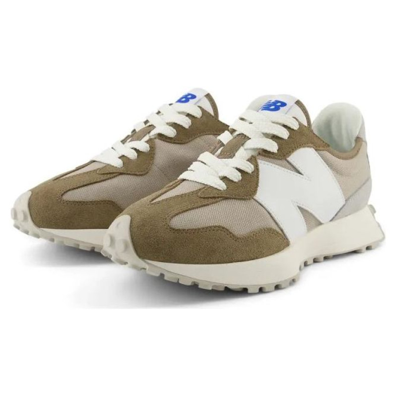 New Balance Women's/men's sneakers New Balance 327 sports shoes suede brown (U327CH) (42.5)