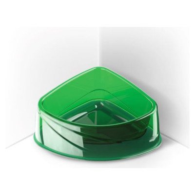 Georplast Plastmasas bļoda, stūra CORNER LUX 20 x 15 x 8 h cm