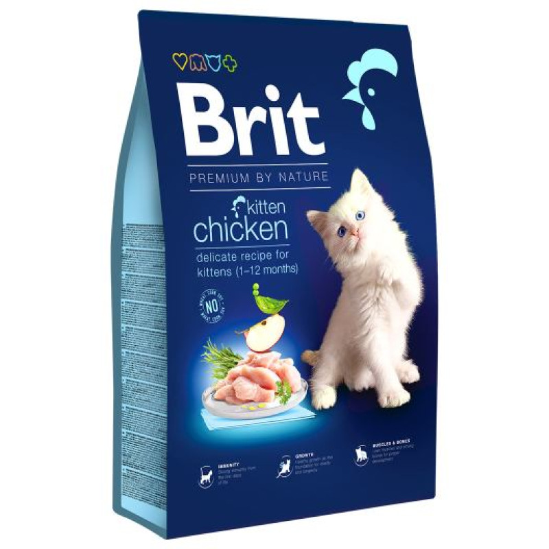 Brit PREMIUM Cat Kitten 8 kg barība kaķiem