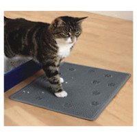 Europet Bernina Paklājs pie kaķu tualetes 33x43cm pelēks