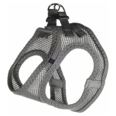 Flamingo kru&scaron;u siksna suņiem BENTO GREY M 41-44CM