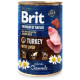 Brit Premium by Nature wet Turkey with Liver 400 g mitrā  barība suņiem