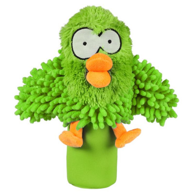 Europet Bernina Oohoo bottle squeaker 27cm green - rotaļlieta suņiem