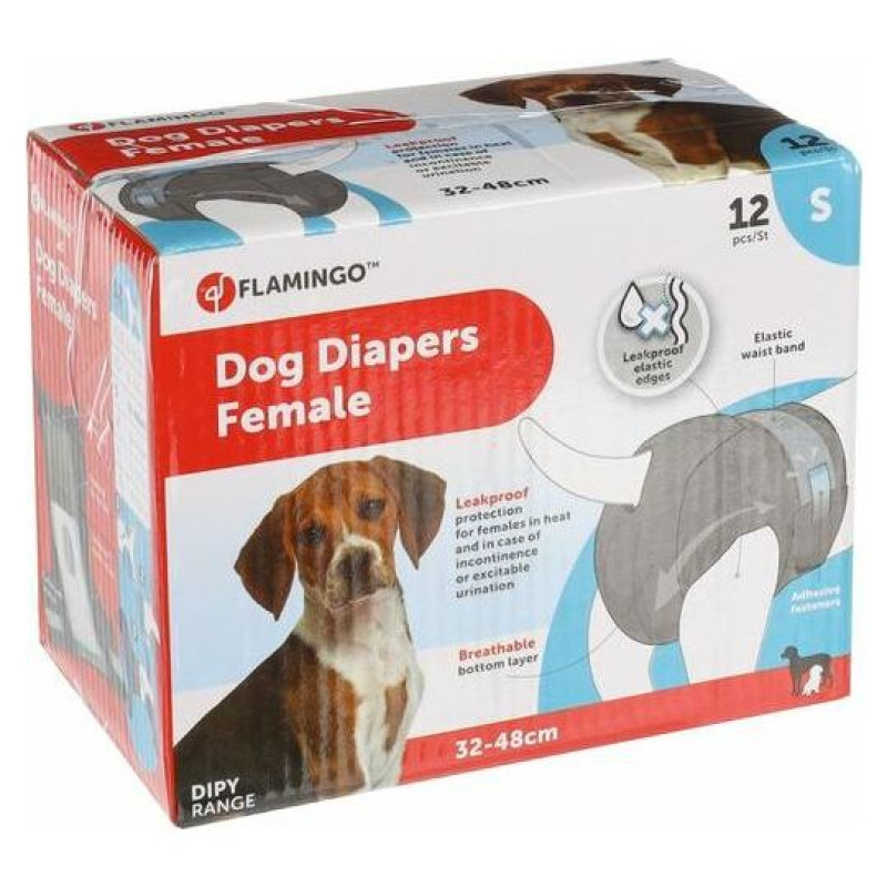 Flamingo autiņi suņiem S 32-48cm 12gb.