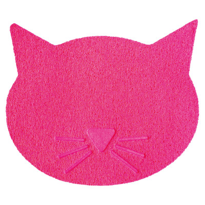 Record Paklājs pie kaķu tualetes 45x37cm, rozā krāsa