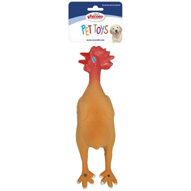 Record Lateksa rotaļlieta suņiem CHICKEN S 25cm
