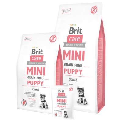 Brit Care Mini Puppy Lamb 400 g  barība kucēniem