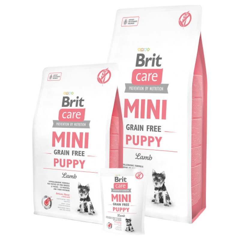 Brit Care Mini Puppy Lamb 400 g  barība kucēniem