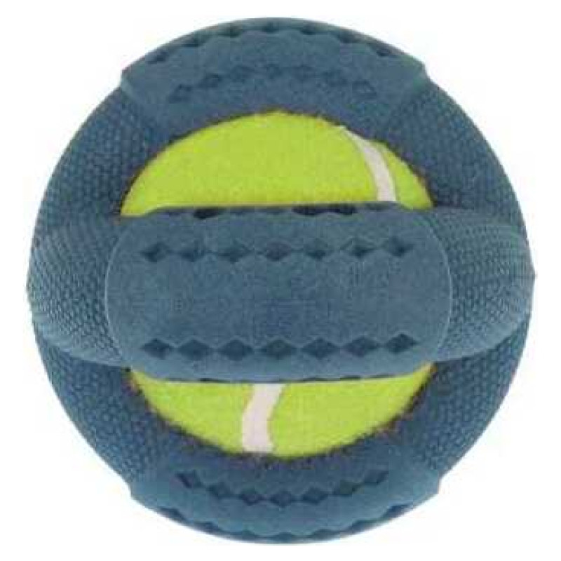 Record Rotaļlieta suņiem Saturn Ball Blue 9 cm