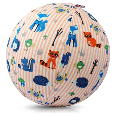 Bubabloon lateksa balons ar auduma pārvalku, Animal Stripes Pink - 040390