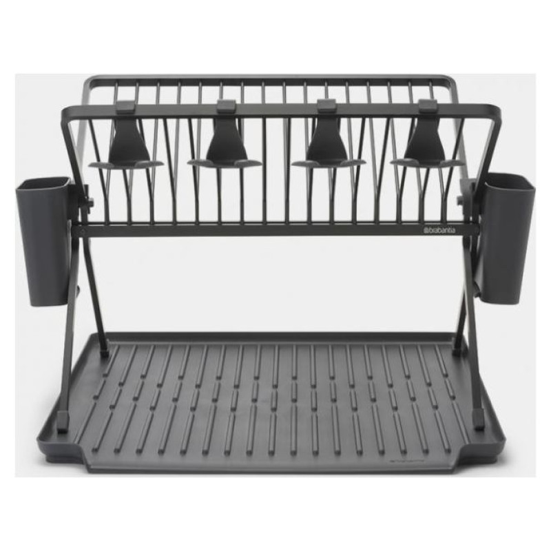 Brabantia saliekams trauku žāvētājs, liels, Dark Grey - 139482