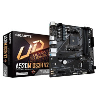 Gigabyte Mainboard|GIGABYTE|AMD A520|SAM4|Micro-ATX|Memory DDR4|Memory slots 4|1xPCI-Express 3.0 1x|1xPCI-Express 3.0 16x|1xM.2|1xHDMI|1xDisplayPort|2xUSB 2.0|4xUSB 3.2|1xPS/2|1xRJ45|3xAudio port|A520MDS3HV21.1