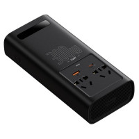 Baseus IGBT Car Inverter Inverter 300W 220V (CN / EU Plug) Black (CGNB010101)