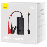Baseus IGBT Car Inverter Inverter 300W 220V (CN / EU Plug) Black (CGNB010101)